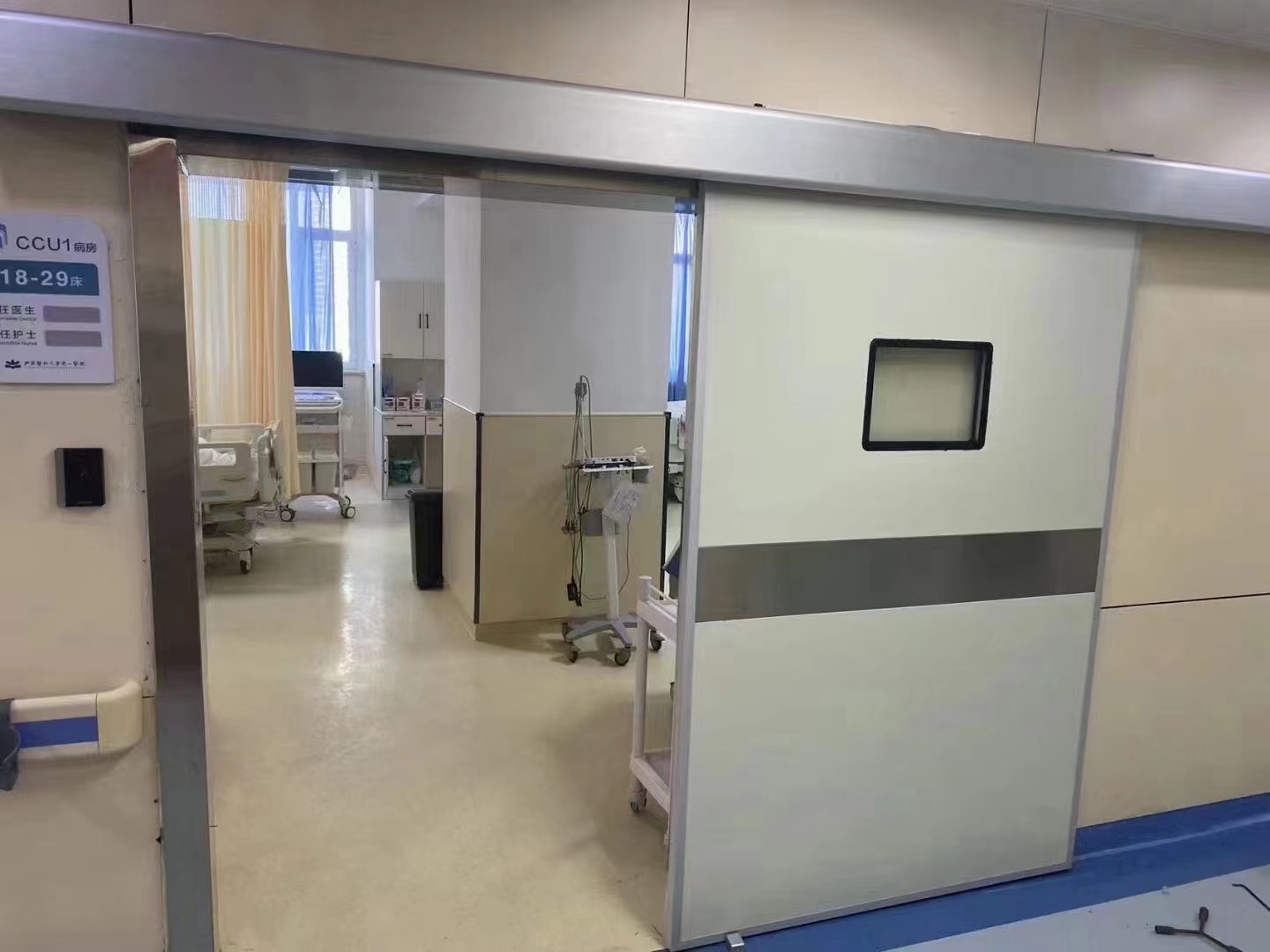 磐石医用防辐射铅门 牙科不锈钢铅门